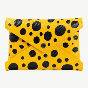 Louis Vuitton x Yayoi Kusama Kirigami Yellow Epi Dotted Pochette